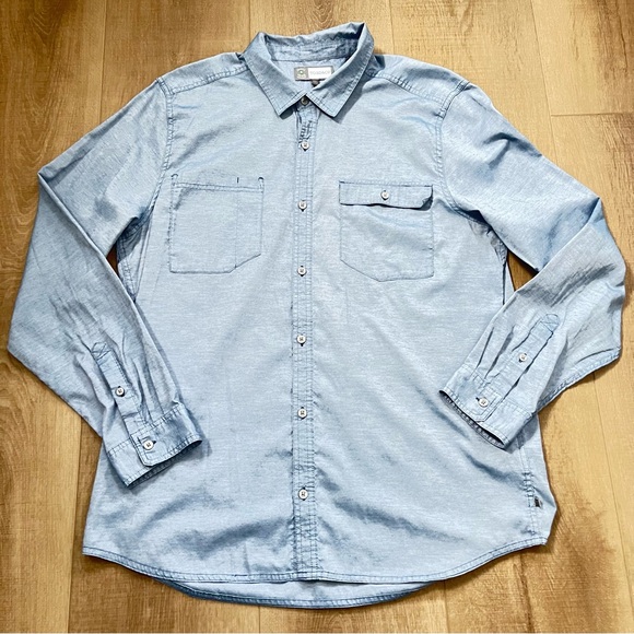 Toad&Co Other - Toad & Co Shirt Men Size XL Blue Cotton Blend Guide Outdoors Fishing Hiking